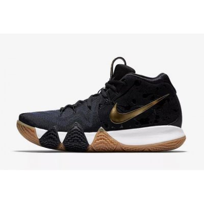 Nike Erkek Kyrie 4 Pitch Mavi / Metal Altın Basketbol Ayakkabısı Türkiye - SY002IDR